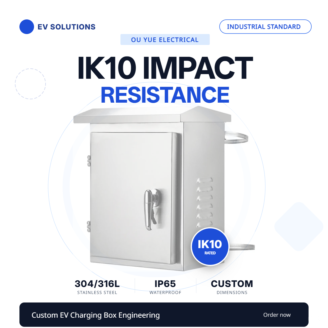 Cuando la caja de carga sufre un impacto: el diseño de estructura resistente a impactos IK10 de la caja de carga para vehículos eléctricos de acero inoxidable personalizada