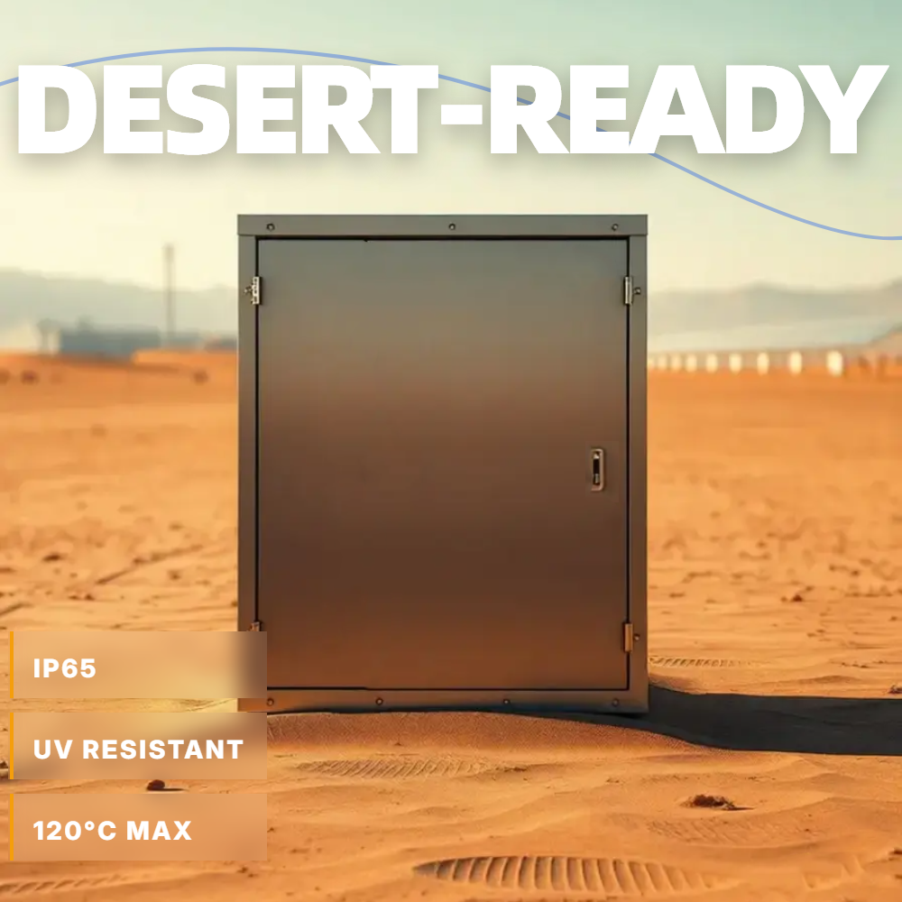 Se acerca la moda fotovoltaica en el desierto. ¿Puede soportarlo su caja de distribución? Guía personalizada para cajas de distribución de acero inoxidable resistentes a altas temperaturas