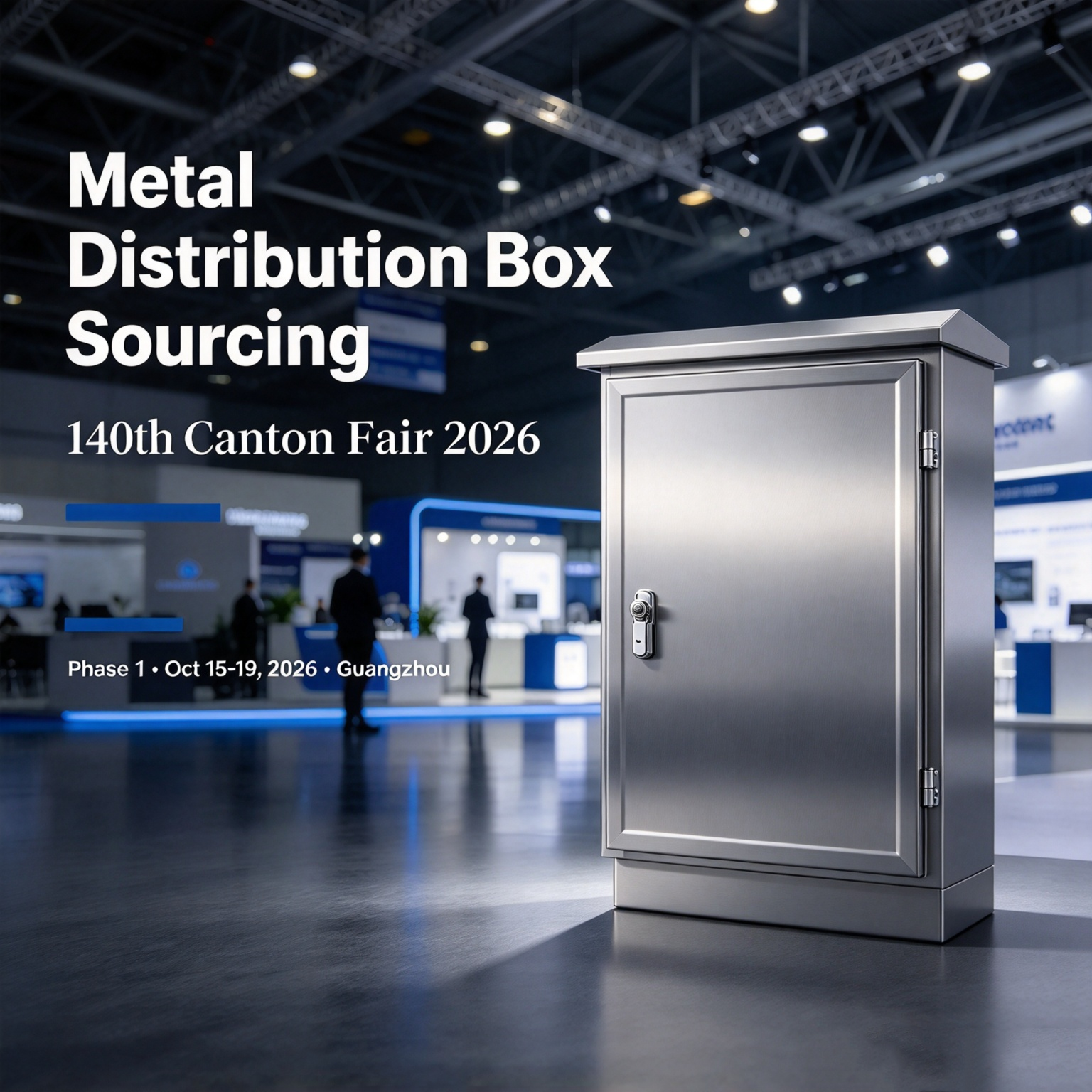 Guía de abastecimiento de cajas de distribución de metal para la 140.a Feria de Cantón
