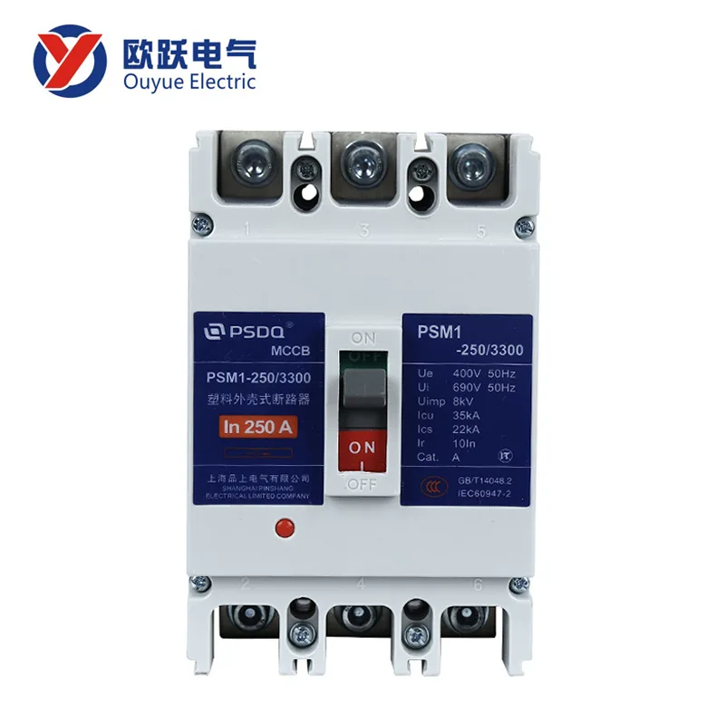 Disyuntor cerrado 250A 3P