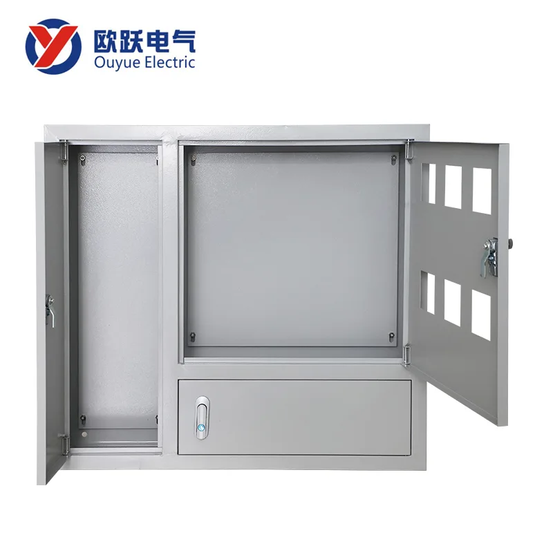 Caja de medidor eléctrico oculta interior de hierro