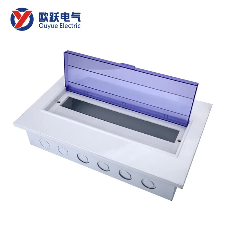 Caja de distribución de panel de plástico de montaje oculto PZ-30