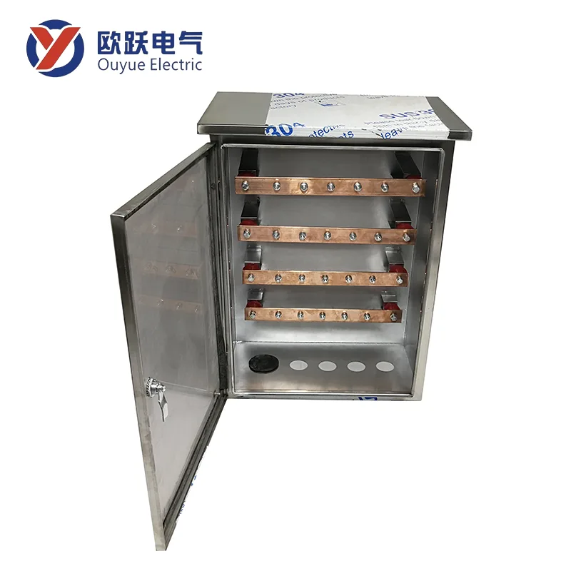Gabinete impermeable para exteriores de acero inoxidable